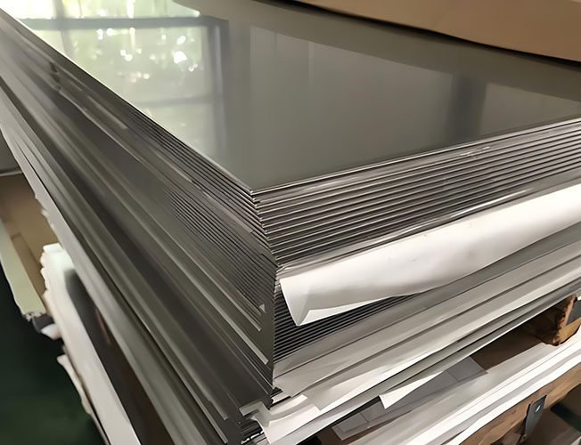 Nickel-based alloy plates are used in aerospace components